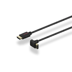 SSUPD Meshroom DisplayPort 1.4-kabel – 2 m, vinklet