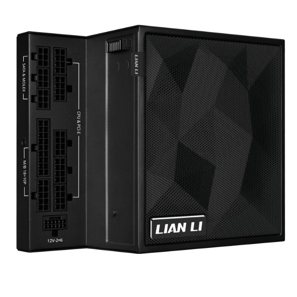 Lian Li EDGE Gold V2 850W strømforsyning – sort, uden hub