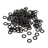 NOISE DAMPENING O-RINGS FOR CHERRY MX KEYBOARDS - BLACK - 125 PIECES – produktbillede