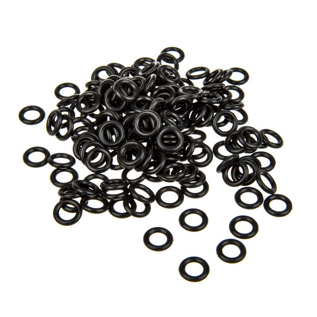 NOISE DAMPENING O-RINGS FOR CHERRY MX KEYBOARDS - BLACK - 125 PIECES – produktbillede