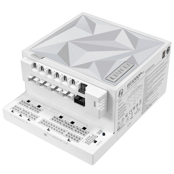 Lian Li EDGE Platinum V2 1200W strømforsyning – hvid
