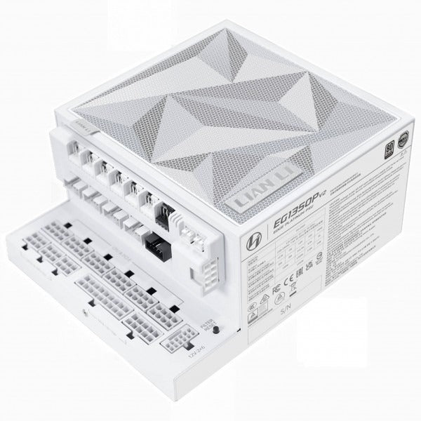 Lian Li EDGE Platinum V2 1350W strømforsyning – hvid
