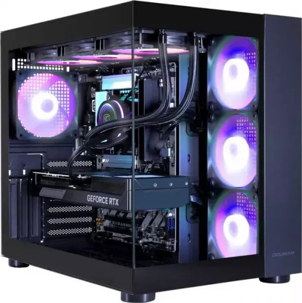 Hyrican COUGAR FV150 BK 7891 RYZ7 9800X3D WAK/32GB/1TBSSD/RTX5080 – produktbillede