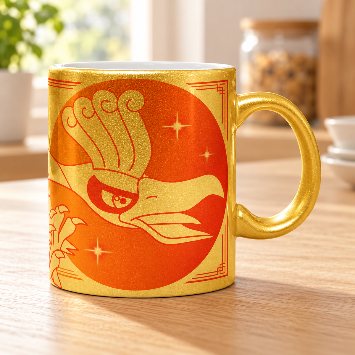 Pokémon krus – Ho-Oh Gold, 320 ml – stemningsbillede