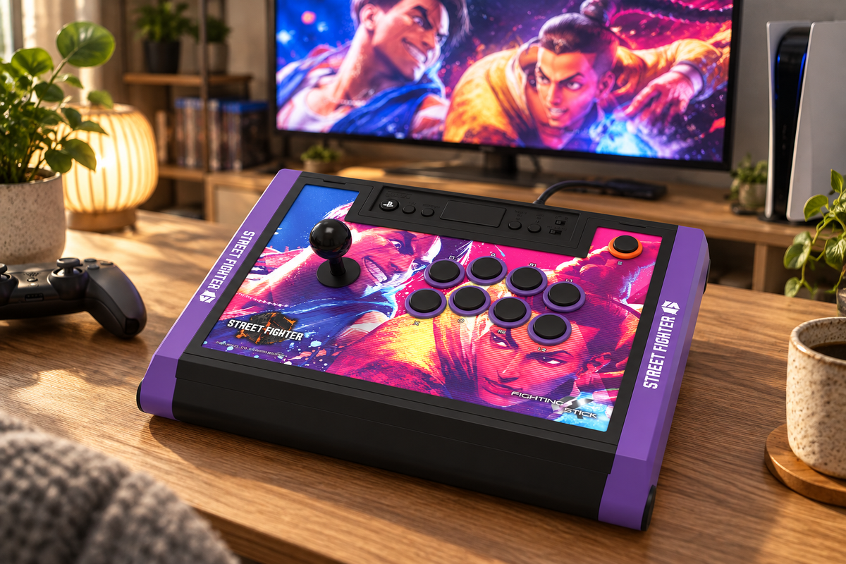 HORI Fighting Stick α – Street Fighter 6 – PS5, PS4 og PC – stemningsbillede