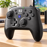 HORI Wireless HORIPAD Turbo til Nintendo Switch 2 – Sort – stemningsbillede