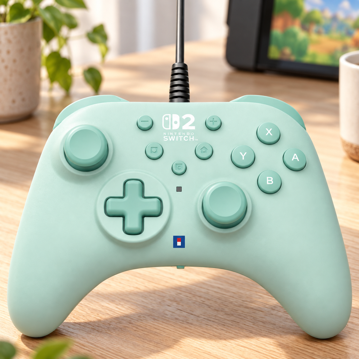HORI HORIPAD Turbo – Cozy Green – Switch 2 – stemningsbillede