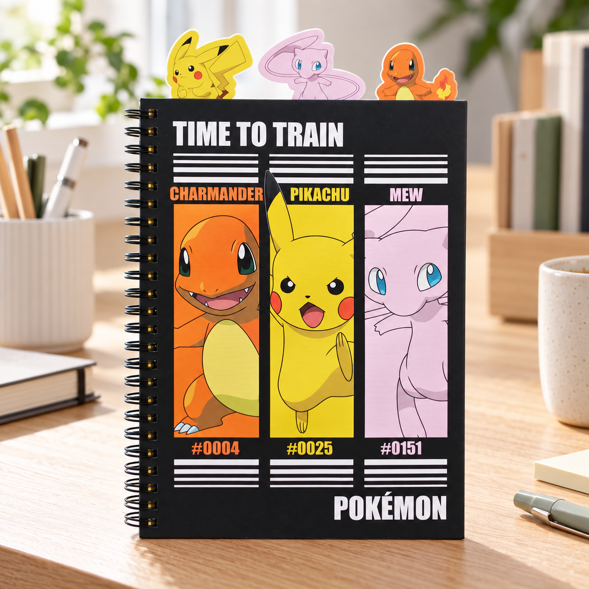 Pokémon A5-notesbog – Time to Train! – stemningsbillede