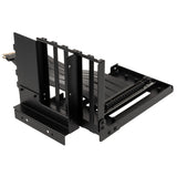 O11DXL-1X-4 riser kort + PCI slot cover - PCIe 4.0 - Sort