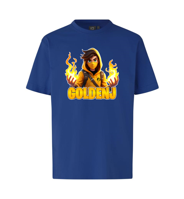 GoldenJ Flame T-shirt - Blå