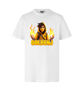 GoldenJ Flamme Tee - Hvid GoldenJ