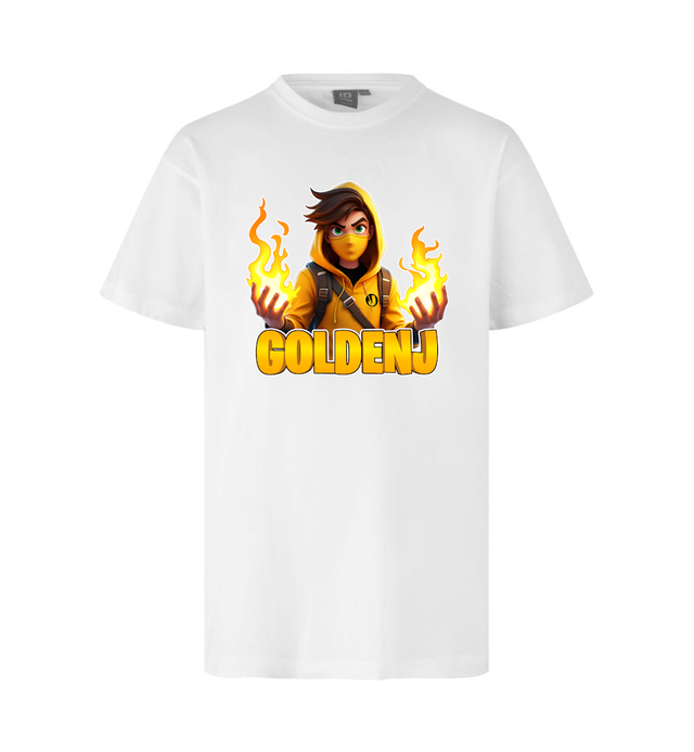 GoldenJ Flamme Tee - Hvid GoldenJ