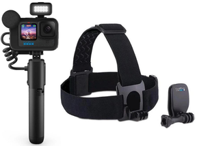 GoPro - HERO12 Black Creator Edition + Head Strap (Bundle) GoPro