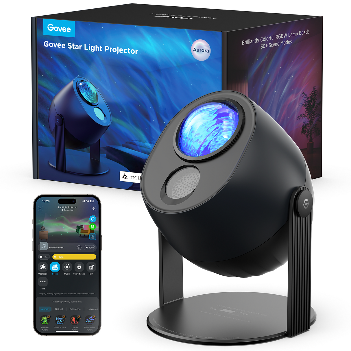 Govee - Star Light Projector – Transform Your Space with Mesmerizing Starry Skies Govee