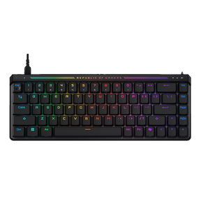 ASUS ROG Falchion Ace HFX – Fransk AZERTY – Sort – tastatur set forfra