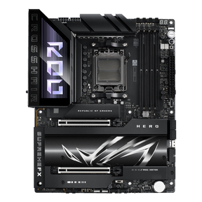 ROG CROSSHAIR X870E HERO – bundkort set forfra