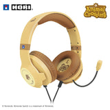 HORI - Gaming Headset - Animal Crossing Brown - Nintendo Switch 2 HORI