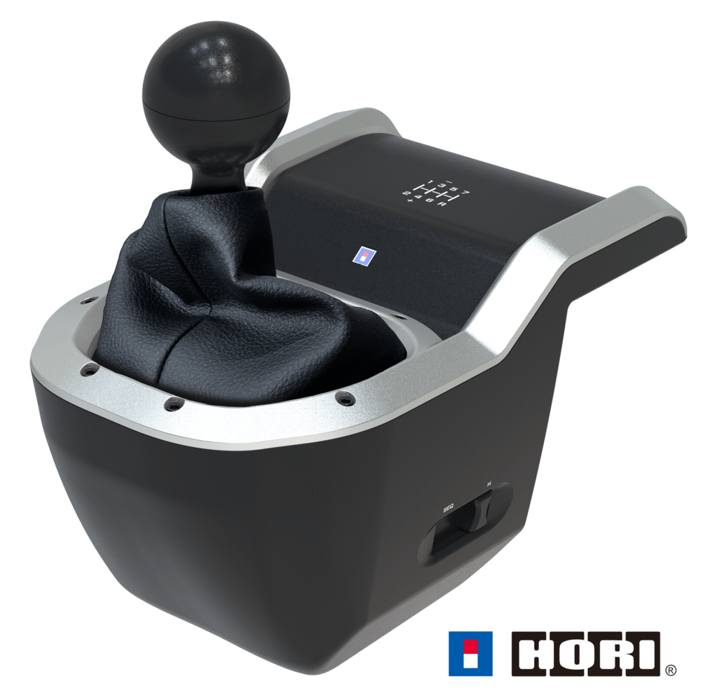 HORI 7-Speed Racing Shifter – gearskifteren, der medfølger i Mini-pakken