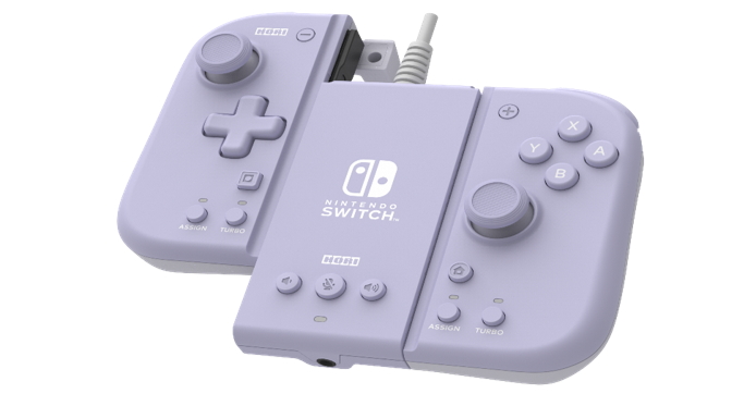 HORI - Split Pad Compact Attachment Set (Lavender) HORI