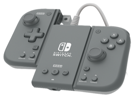 HORI - Switch Split Pad Compact Attachment Set (Grey) HORI