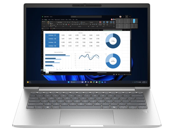 HP ProBook 4 G1iR 14 – Core i5, 16 GB, 512 GB, tysk tastatur