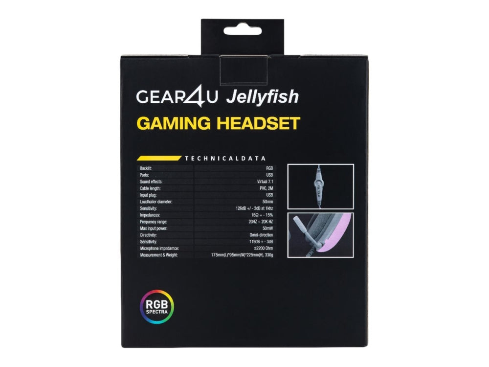 GEAR4U Gaming headset RGB