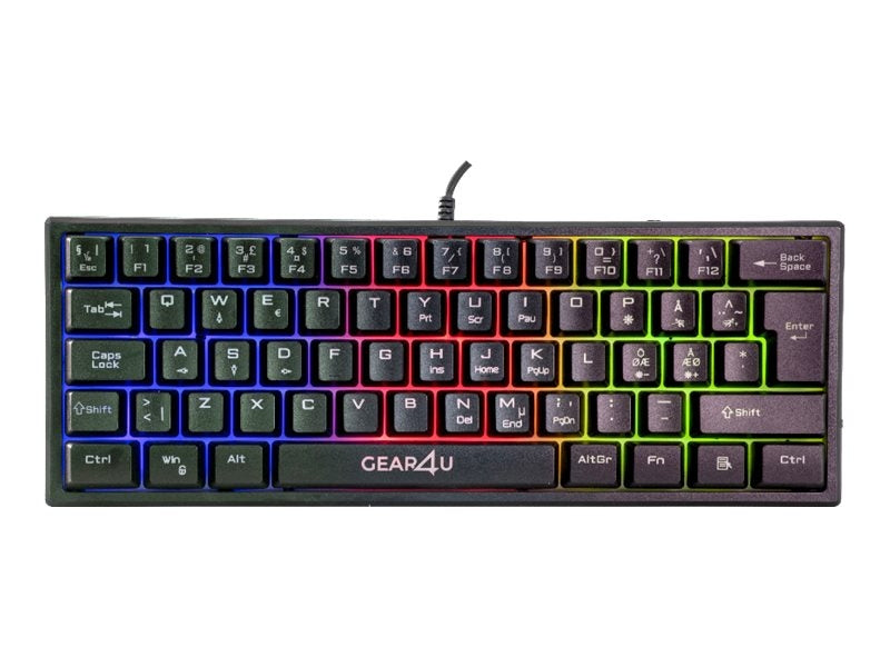 GEAR4U Mini Gaming Tastatur - 60%