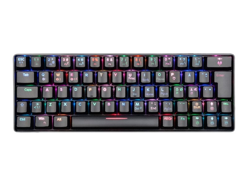 Fourze GK60 Gaming Keyboard, 60% Sort