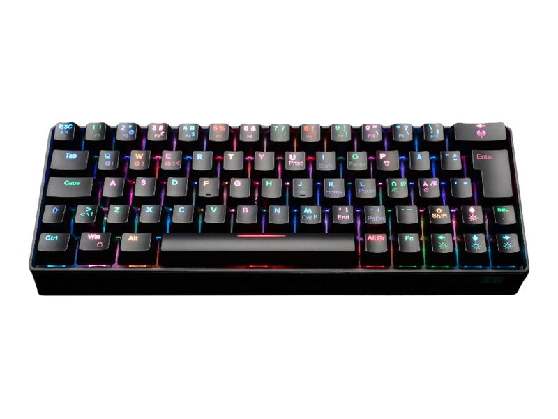 Fourze GK60 Gaming Keyboard, 60% Sort