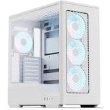 Aerocool D520A, Midi-Tower-chassi, Vitt