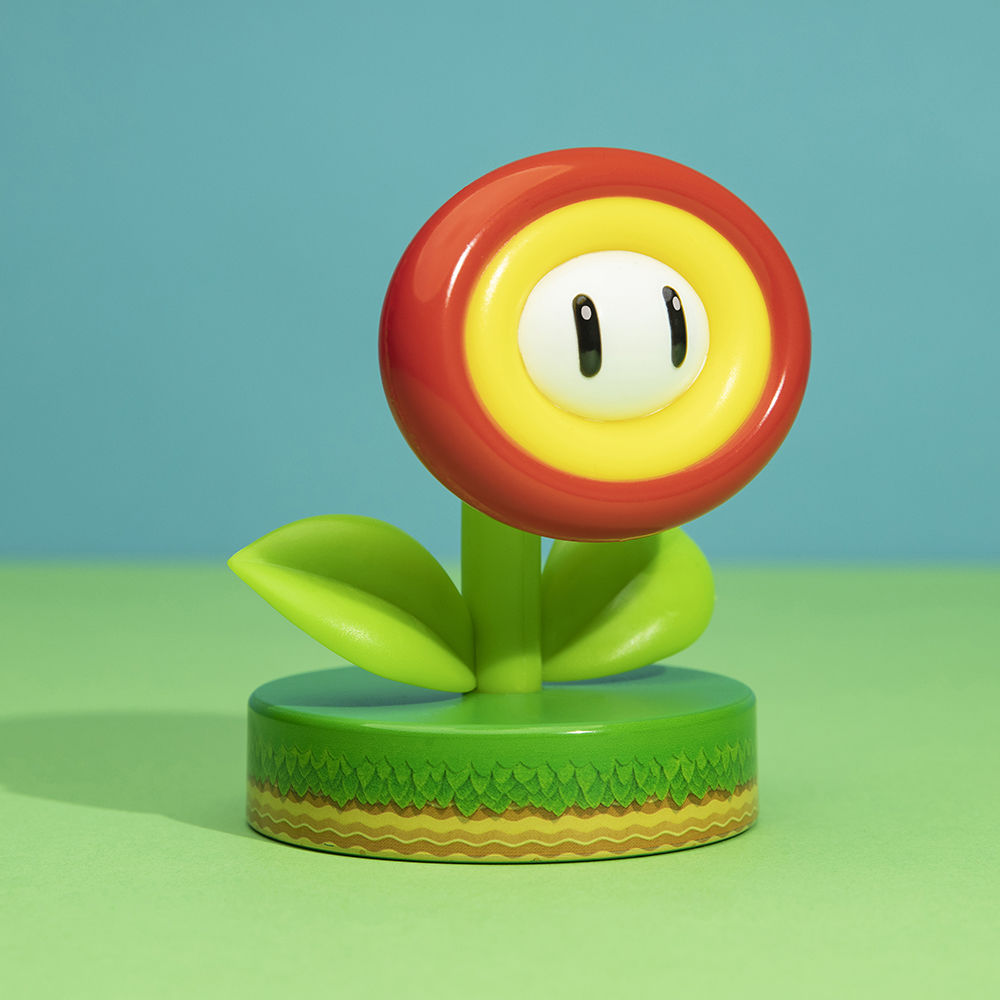 Lampe Icons - Super Mario Fire Flower 12 cm