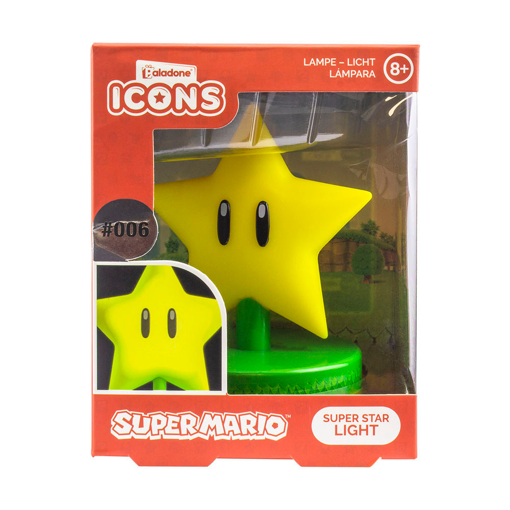 Lampe Icons - Super Mario Star 12 cm