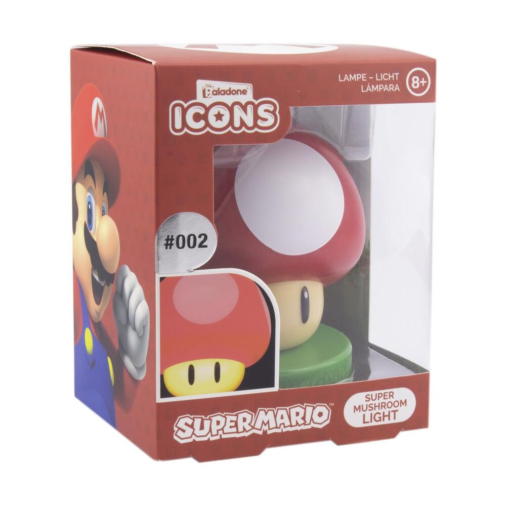 Lampe Icons - Super Mushroom 12 cm