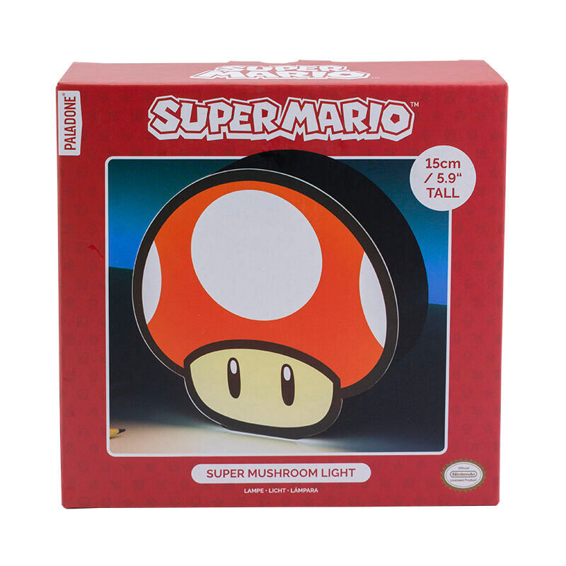 Super Mario Super Mushroom Box Light