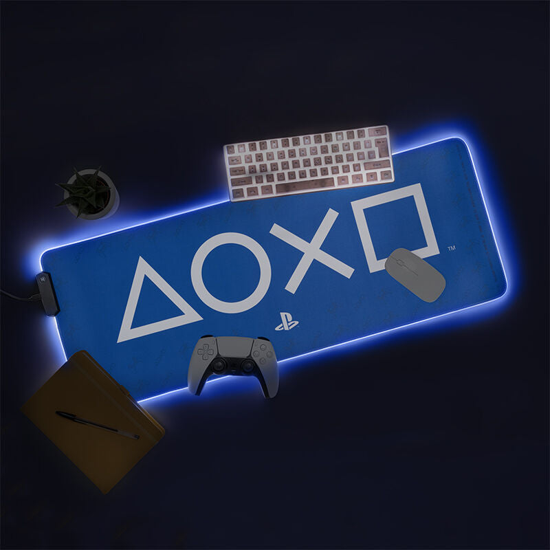 Playstation Light Up Desk Mat