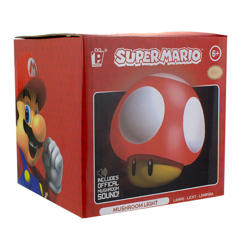 Pal - Super Mario - Svamp Lampe