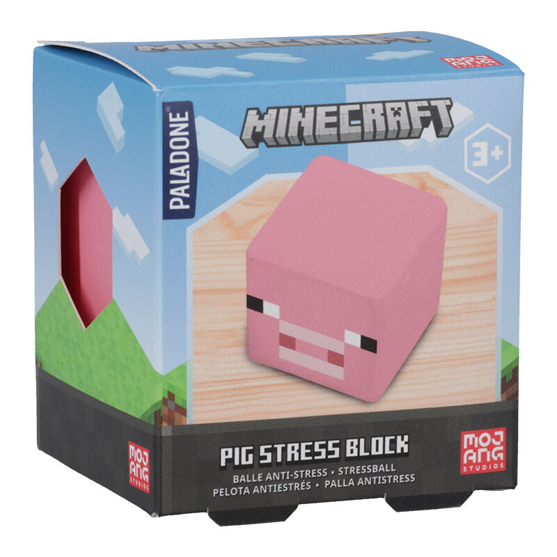 Minecraft Stress Block - 1 stk. assorteret