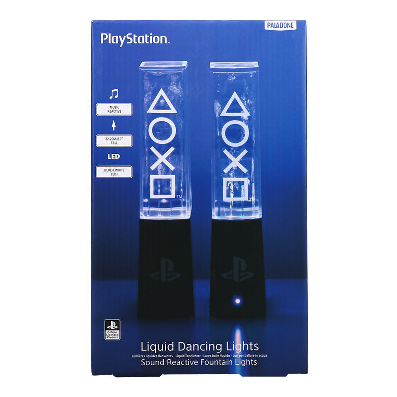 Playstation Symboler Dansende Lamper - 22 cm - 2 Pak