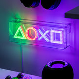 Playstation -Symboler LED Neonlys 15 x 30 cm