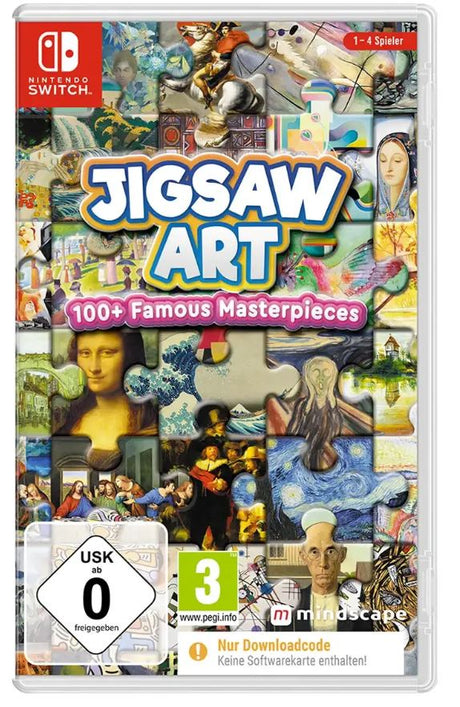 Jigsaw Art: 100 + Famous Masterpieces (DE/Multi in Game) (Code In Box) Geekd