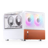 Jonsbo V12 mATX-kabinet – hvid