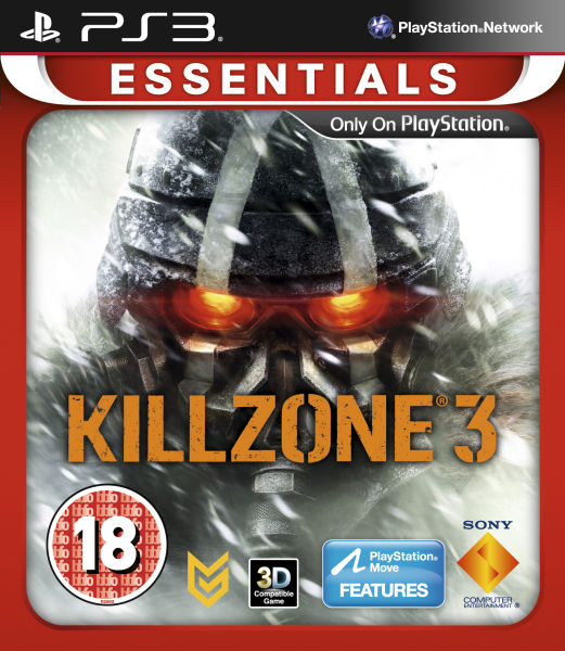 Killzone 3 Move Compatible (Essentials) – PS3 – produktbillede