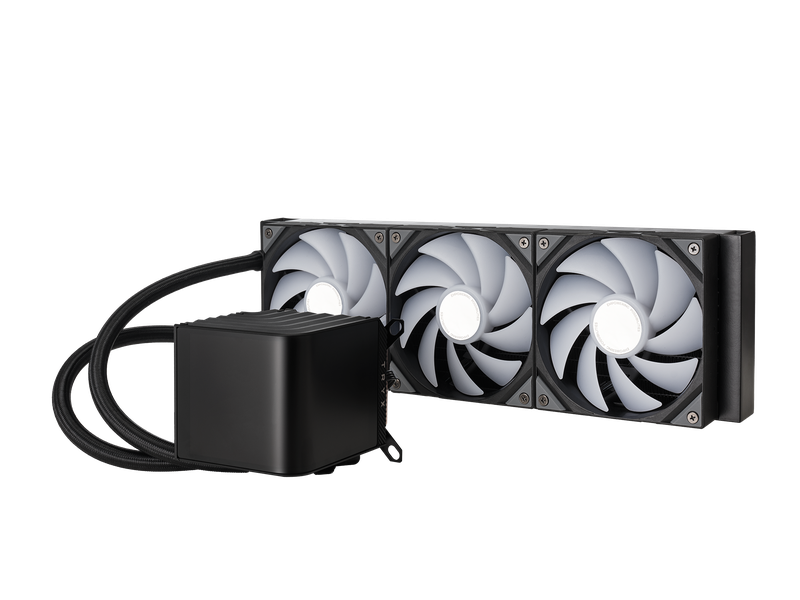 TRYX PANORAMA 360mm AIO Liquid Cooler ARGB Sort TRYX