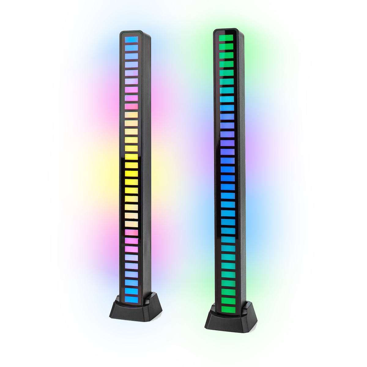 MECHARITE - RGB LED Levels Lampe Stander 2 pakke Mecharite