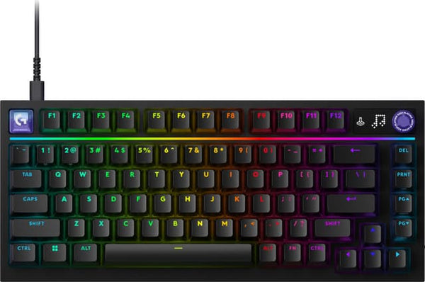 Logitech G316 X 75 gamingtastatur – nordisk, sort