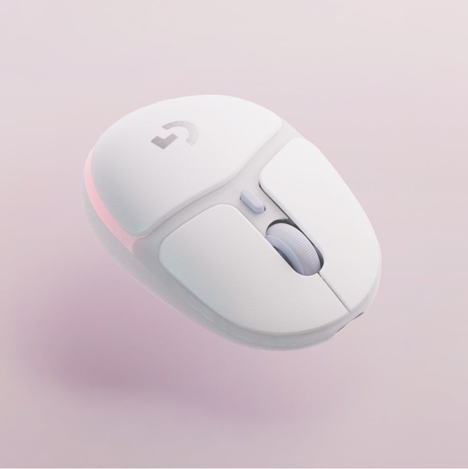 Logitech - G705 - Wireless Gaming Mouse - Off White