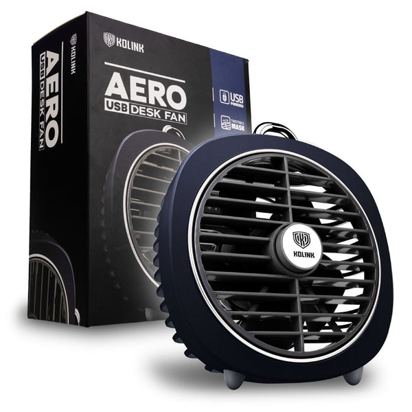 Kolink Aero USB-fläkt - Midnattsblå
