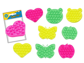 Pop-it Puzzle Game 8,5 cm – Assorteret Geekd