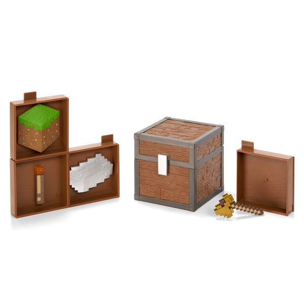 Minecraft Loot Chest Plains – Samlekiste med tilbehør