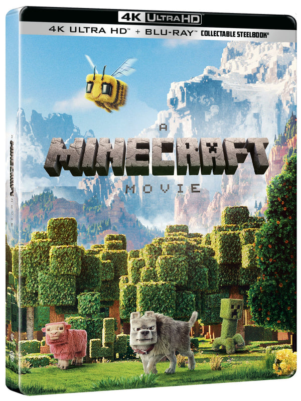EN MINECRAFT-FILM - 4K Blu-Ray - SteelBook